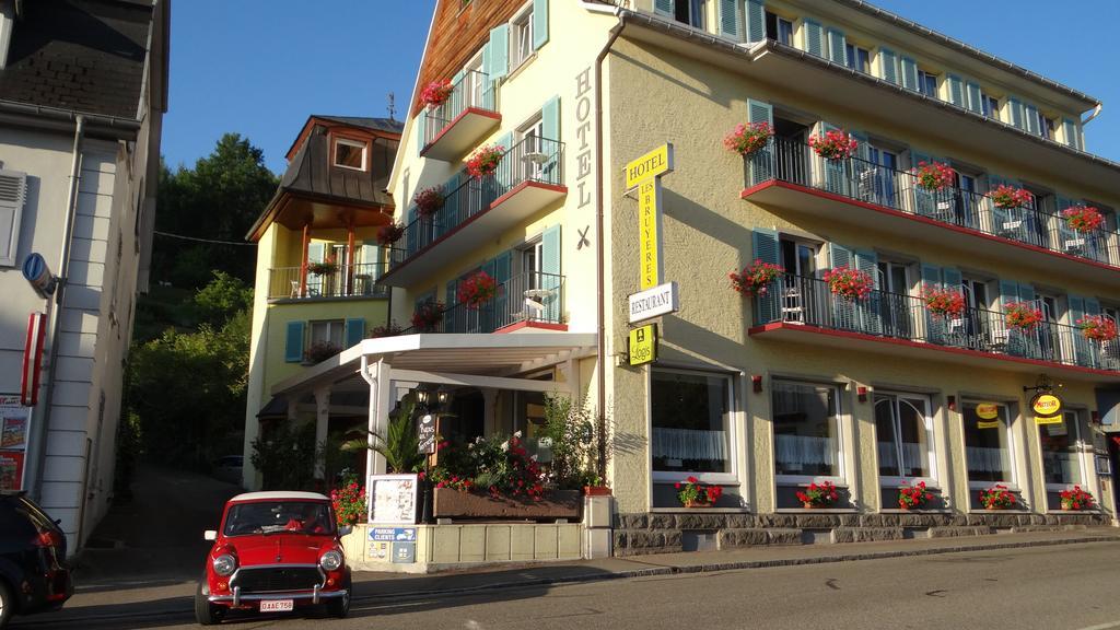 Logis Hotel - Restaurant Aux Bruyeres Orbey Exterior photo